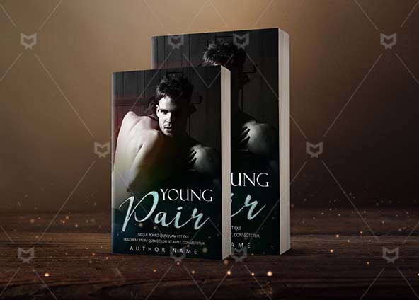 Romance-book-cover-design-Young Pair-back