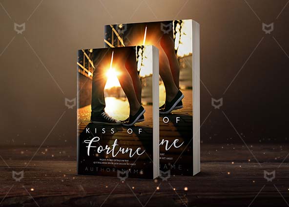 Romance-book-cover-design-Kiss Of Fortune-back