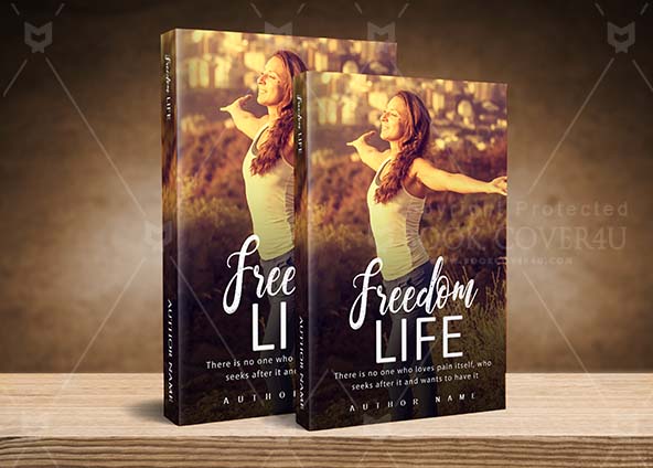 Romance-book-cover-design-Freedom Life-back