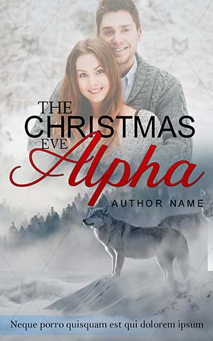 Romance-book-cover-christmas-love-couple-paranormal-romance-wolf