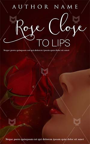 Romance-book-cover-romance-love-rose-red-lips-face