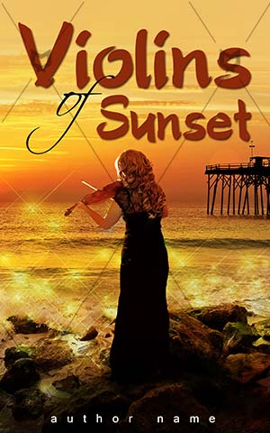 Romance-book-cover-violin-sunset-romance