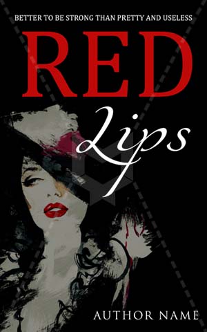 Romance-book-cover-girl-alone-red-lips