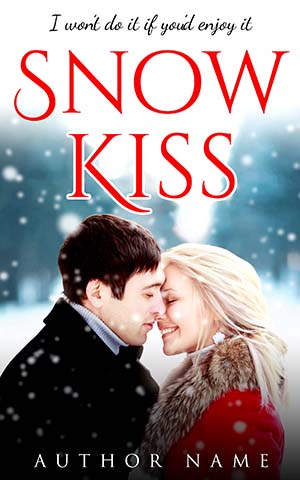 Romance-book-cover-love-snow-story-couple-kiss-romantic-inspirational