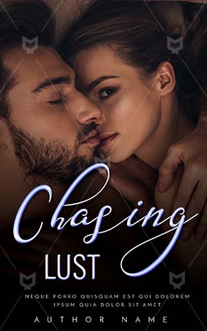 Romance-book-cover-Chasing-Couple-Book-Cover-In-Bed-Kiss-Kissing-Time-Caucasian-woman-Intimate