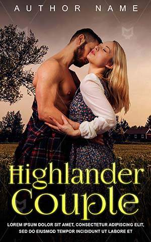 Romance-book-cover-Couple-Hold-Touch-Cute-Highlander-Togetherness-Pretty-Attractive-Scottish-Passion-Love