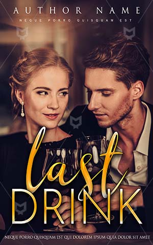 Romance-book-cover-Couple-in-Dinner-Book-Cover-Romantic-Night-Beautiful-Lovers-Premade-Covers-Drinking