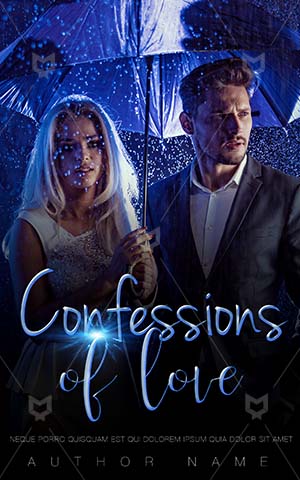 Romance-book-cover-Couple-In-Rain-Umbrella-Book-Covers-Beautiful-woman-Business-people-Rich