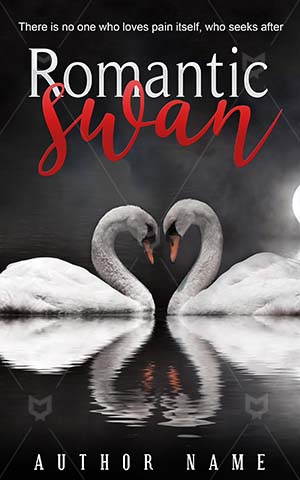 Romance-book-cover-Day--Valentine--Romantic--Swan--Romantic-book-cover-designs--In-love--Love-heart--Loving-couple--Love--Romance--Season--Seasonal