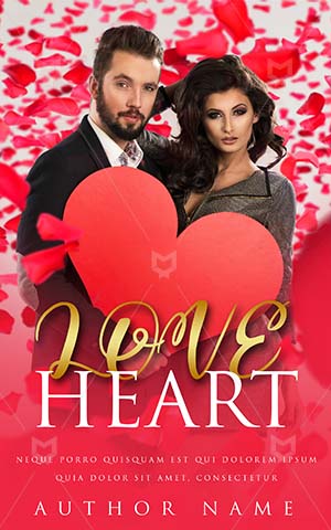 Romance-book-cover-Expression-Presents-Romantic-hearts-Luxury-Couple-Rich-Man-Red-Hearts