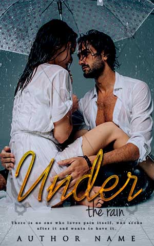 Romance-book-cover-raining--couple-under-the-umbrella-umbrella