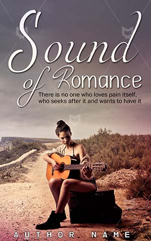 Romance-book-cover-Sound--Romance--Pretty--Woman--Beauty--Book-cover-romance--Suitcase--Guitar--Fantasy-book-design--Summer--Outdoor--Music--Love