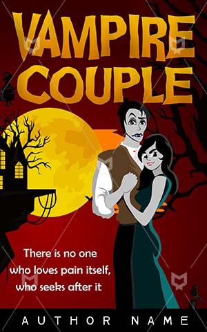 Romance-book-cover-Vampire-Fun-Nightlife-Couple-couple-tumblr-Night-Teeth-Horror-Gothic-Scary-Halloween-Handsome