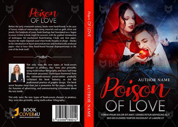 Romance-book-cover-design-Poison Of Love-front