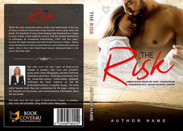 Romance-book-cover-design-The Risk-front