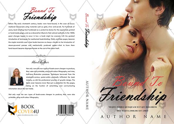 Romance-book-cover-design-Bound to Friendship-front