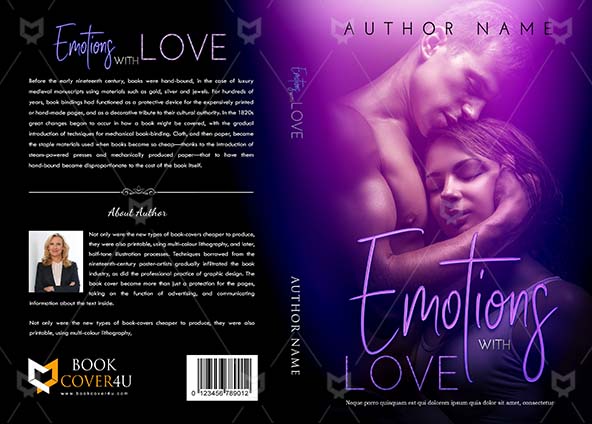 Romance-book-cover-design-Emotions with Love-front