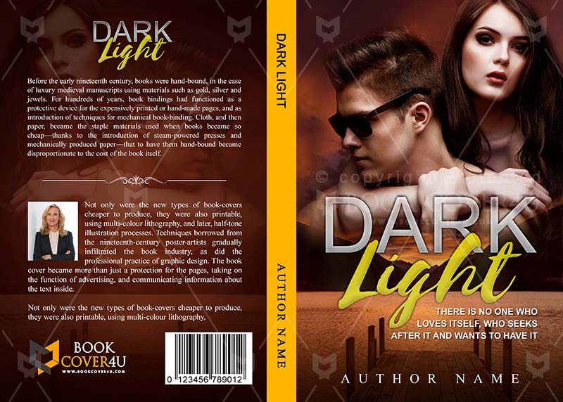 Romance-book-cover-design-Dark Light-front