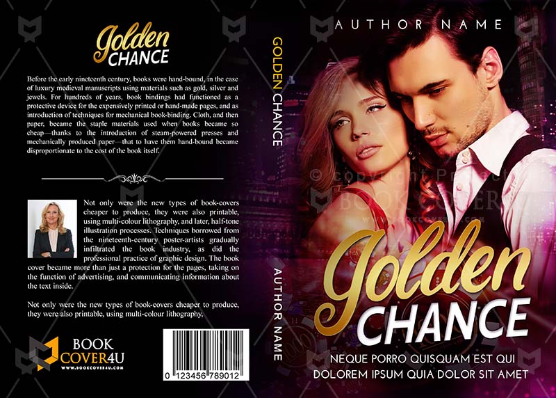 Romance-book-cover-design-Golden Chance-front