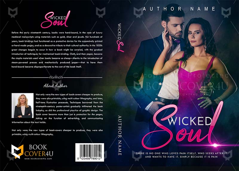 Romance-book-cover-design-Wicked Soul-front
