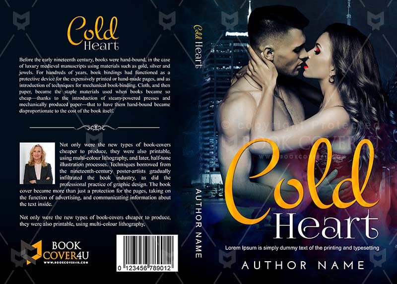 Romance-book-cover-design-Cold Heart-front