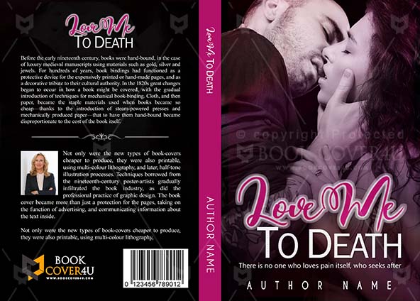 Romance-book-cover-design-Love Me To Death-front