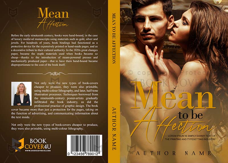 Romance-book-cover-design-Mean To Be Affection-front