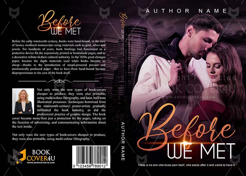 Romance-book-cover-design-Before We Met-front