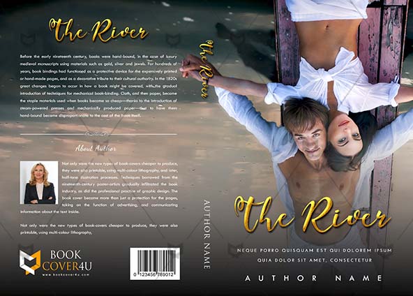 Romance-book-cover-design-The River-front