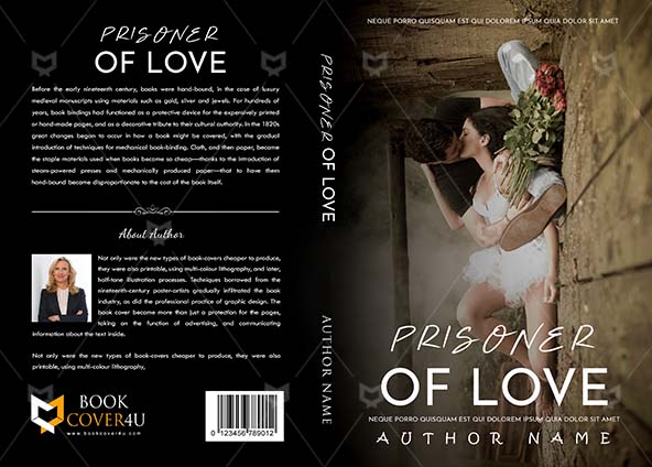 Romance-book-cover-design-Prisoner Of Love-front