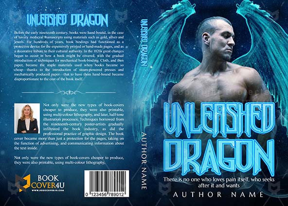 Romance-book-cover-design-Unleashed Dragon-front