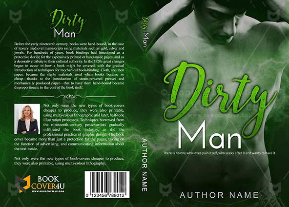 Romance-book-cover-design-Dirty Man-front