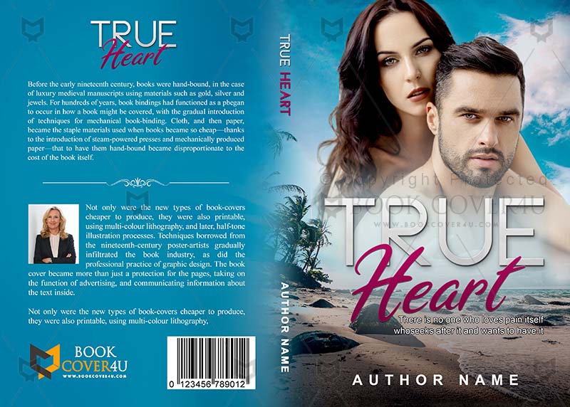 Romance-book-cover-design-True Heart-front