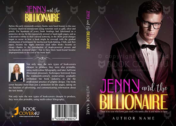 Romance-book-cover-design-Jenny and the Billionaire-front