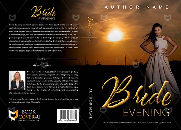 Romance-book-cover-design-Bride Evening-front