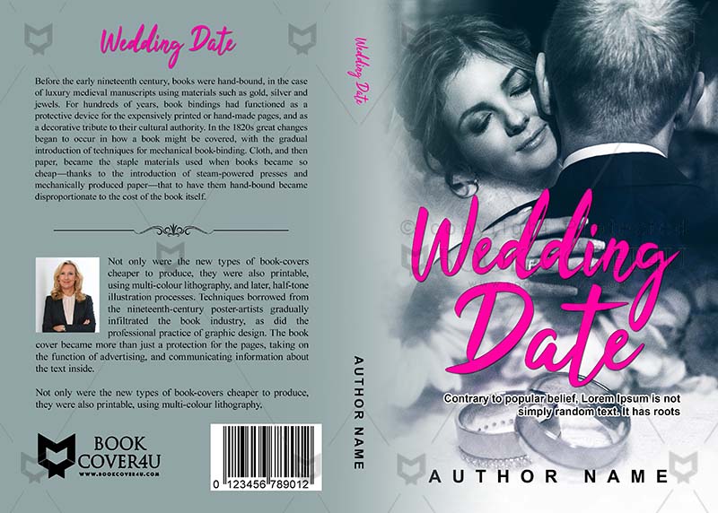Romance-book-cover-design-Wedding Date-front