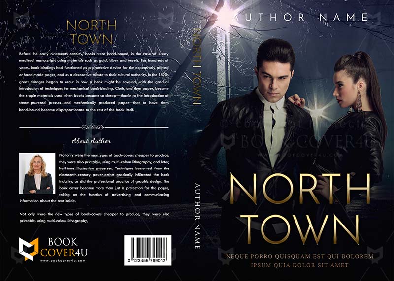 Romance-book-cover-design-North Town-front