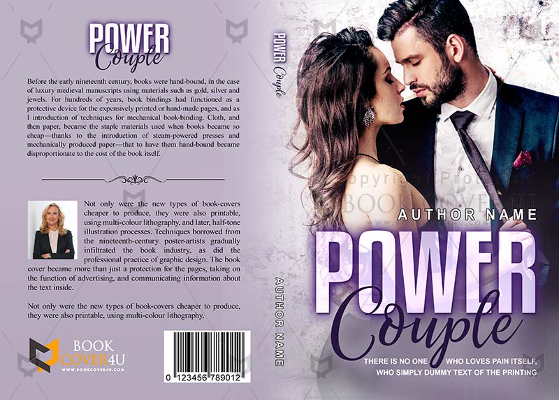 Romance-book-cover-design-Power Couple-front