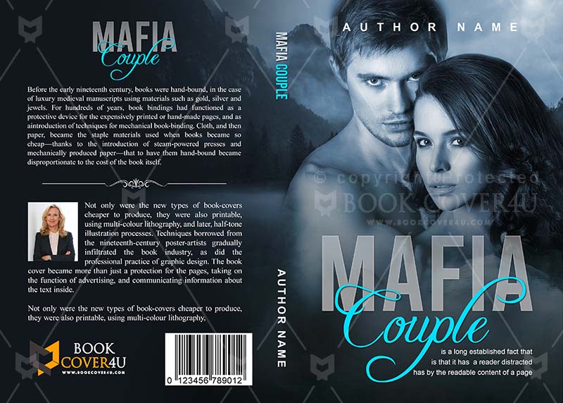 Romance-book-cover-design-Mafia Couple-front