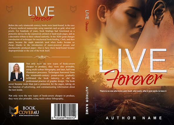 Romance-book-cover-design-Live Forever-front