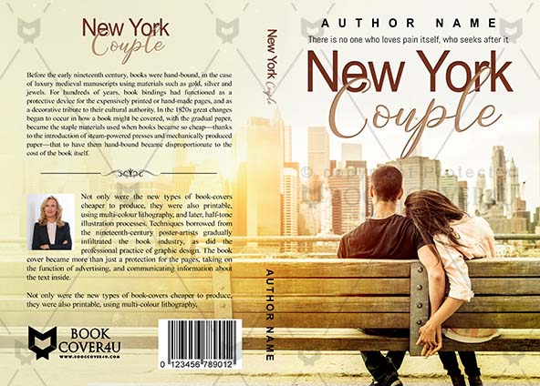 Romance Book cover Design - New York Couple
