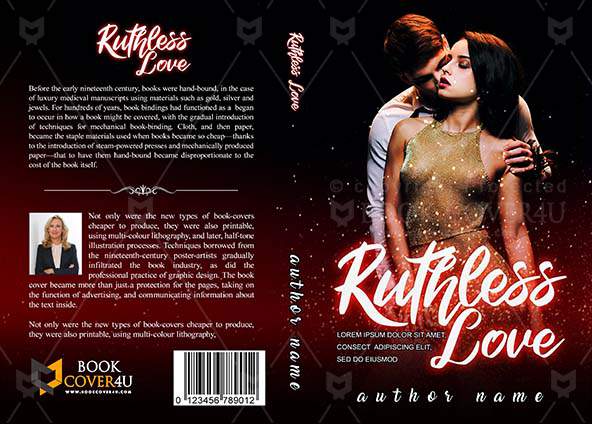 Romance-book-cover-design-Ruthless Love-front