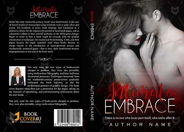 Romance-book-cover-design-Intimate Embrace-front