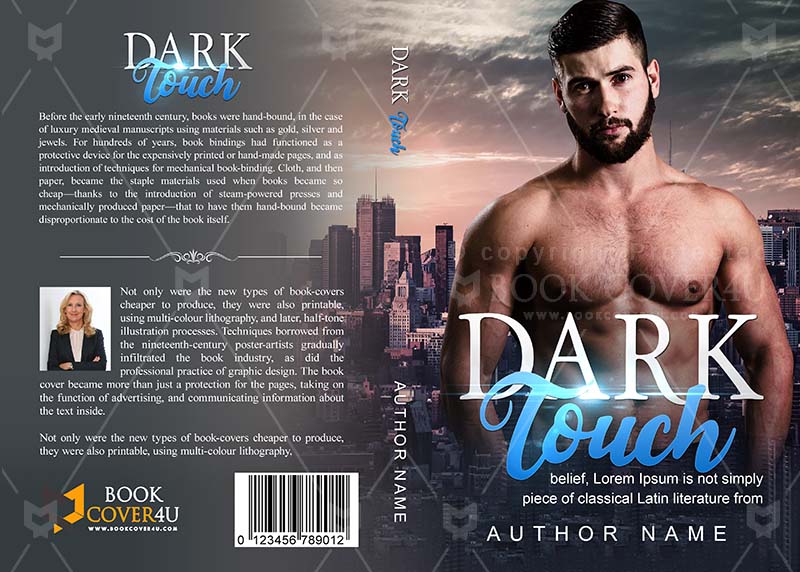Romance-book-cover-design-Dark Touch-front