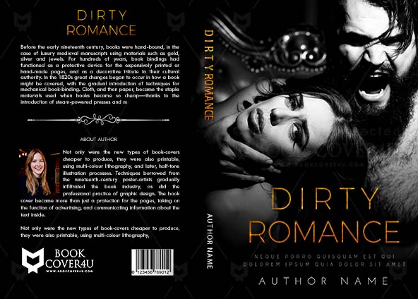 Romance-book-cover-design-Dirty romance-front