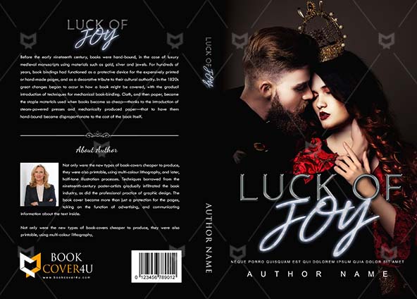 Romance-book-cover-design-Luck Of Joy-front
