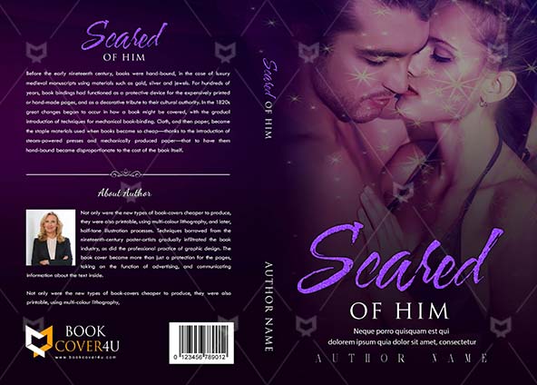 Romance-book-cover-design-Scared Of Him-front