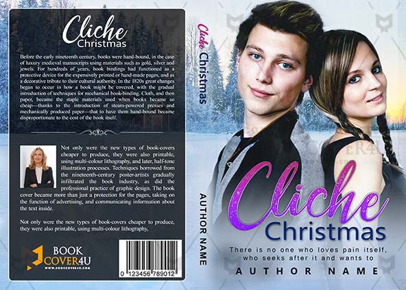 Romance-book-cover-design-Cliche Christmas-front