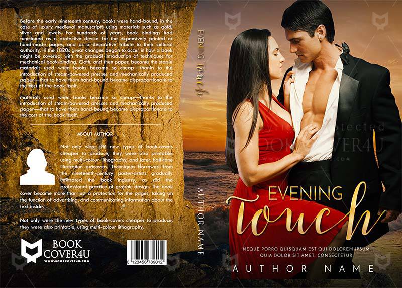 Romance-book-cover-design-Evening Touch-front