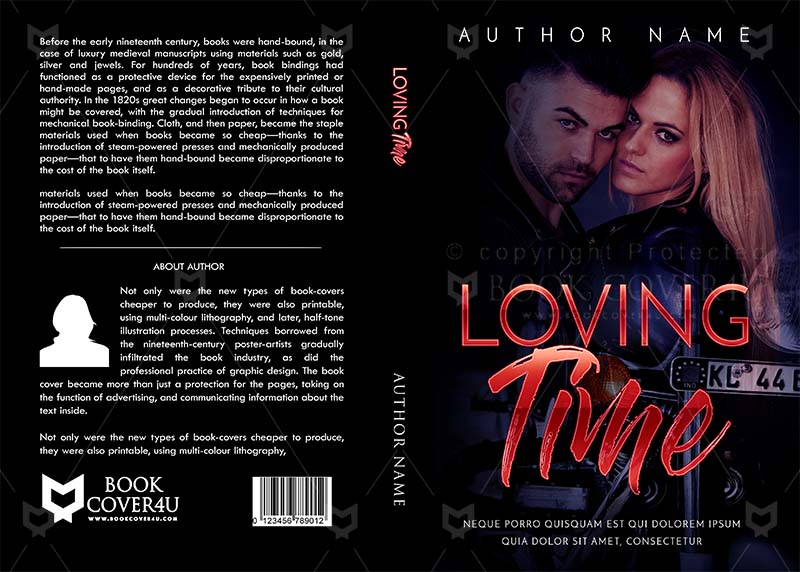 Romance-book-cover-design-Loving Time-front